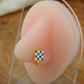 Checkmate Gold Plated Silver Clip-On Nose Pin