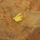 Checkmate Gold Plated Silver Clip-On Nose Pin