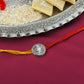 Little Ganesha Silver Rakhi