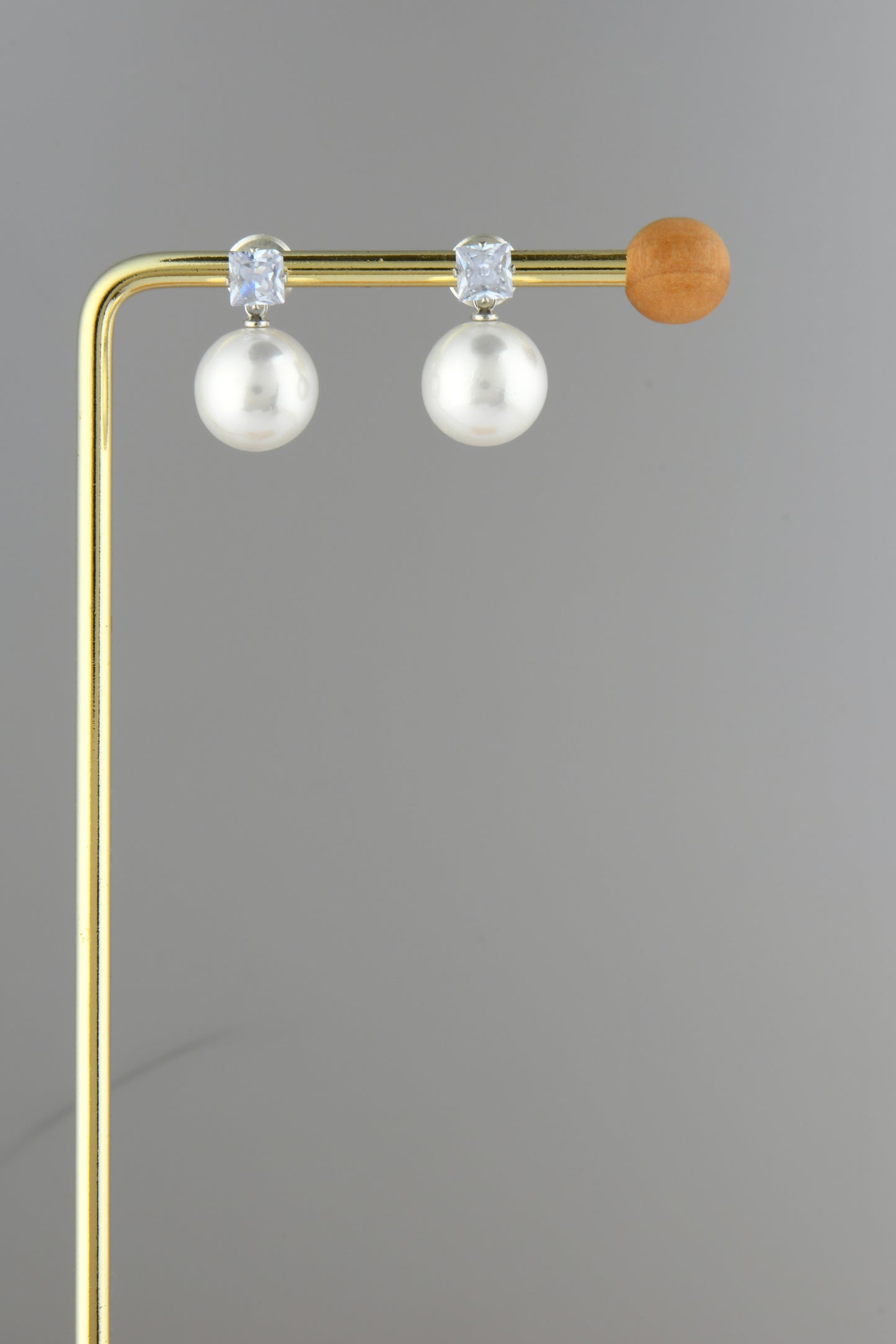 Lustre Drop Pearl Earrings