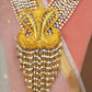 Vasundhara Multilayered  Gold Plated Silver Necklace