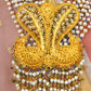 Vasundhara Multilayered  Gold Plated Silver Necklace
