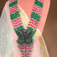 Rambagh Royal Peacock Silver Necklace Set