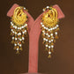 Vasundhara Multilayered  Gold Plated Silver Necklace