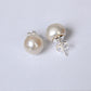 Freshwater Pearl Studs (13-14mm)