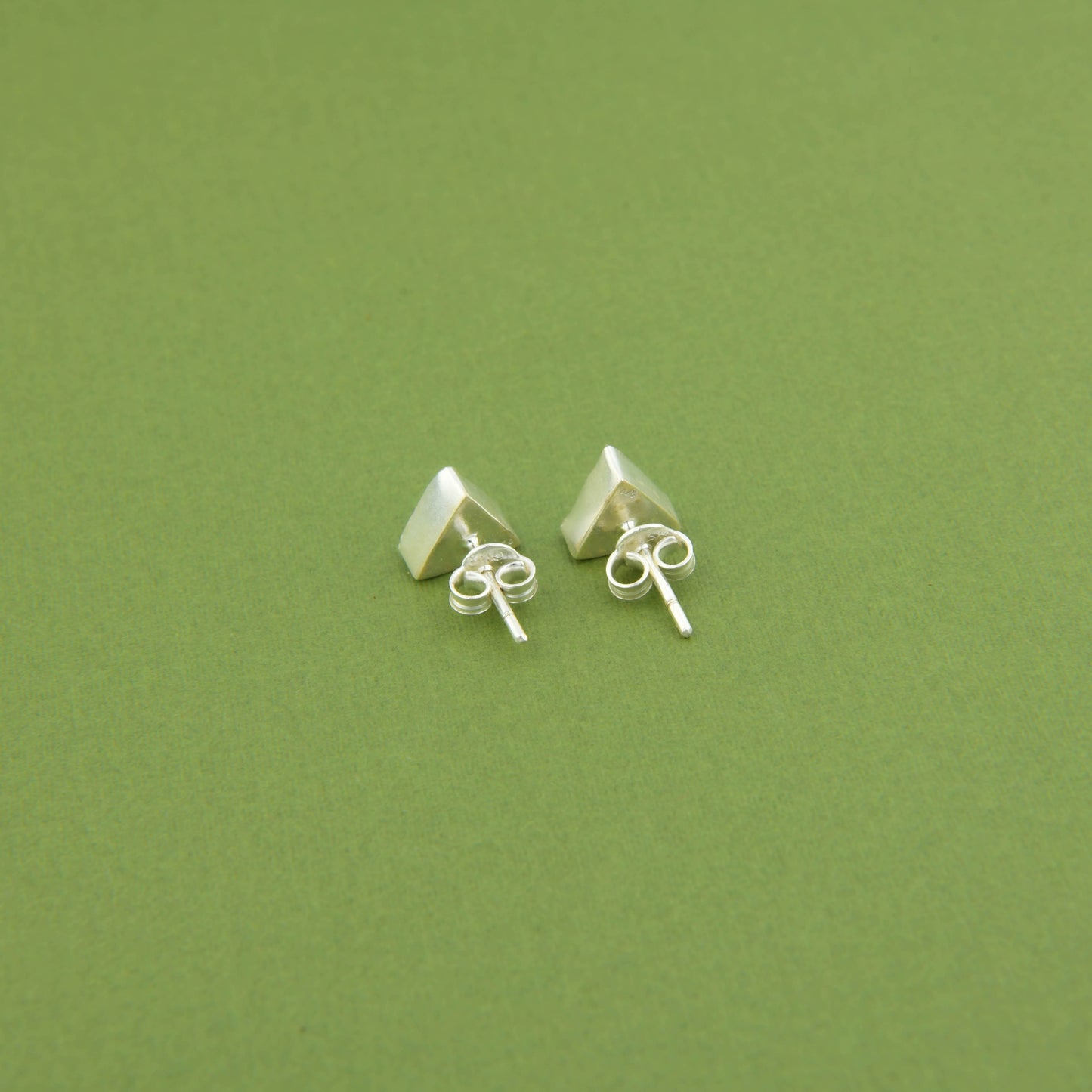 Natural Arizona Turquoise  Silver Studs