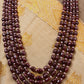 Pearl Rubies Multi Layered Necklace