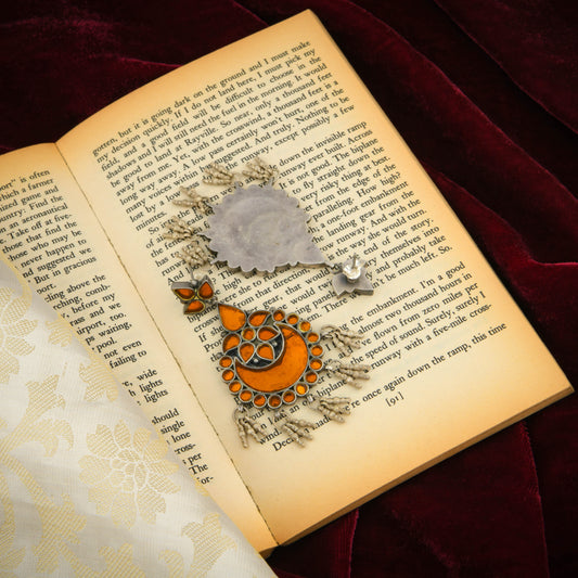 Madhu Chandrika Suhani Silver Earrings