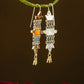 Madhu Chandrika Lalima Silver Earrings