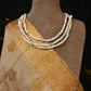 Pearl Amazonite Long Styling Necklace