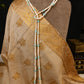 Pearl Amazonite Long Styling Necklace