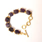 Uncut Amethyst Bracelet