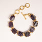 Uncut Amethyst Bracelet