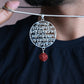 Maha Mritynjaya Shiva Mantra Silver Rudraksha Pendant