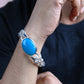 Bold Bandit Salmaan Silver Bracelet