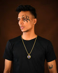 Shiva Mantra Tripundra Pendant Necklace