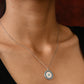 Rebecca Cubic Zirconia Silver Necklace