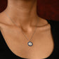 Hazel Cubic Zirconia Silver Necklace