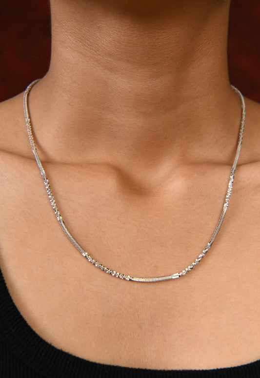 Disco Silver Chain