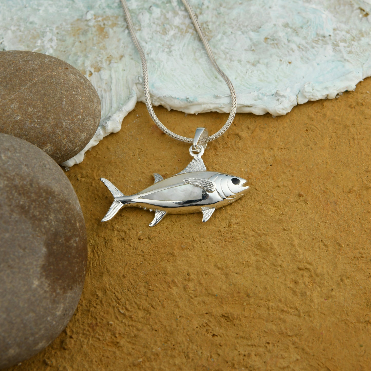 Classic Fish Silver Pendant
