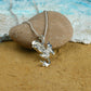 Leaping Frog Abalone Silver Pendant