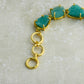 Uncut Natural Amazonite Bracelet
