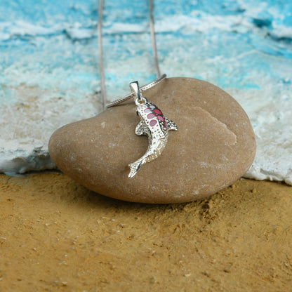 The Dolphin MOP Pendant