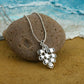 Freshwater Pearl Grapes Silver Pendant