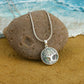 Tree Of Life Silver Abalone Pendant