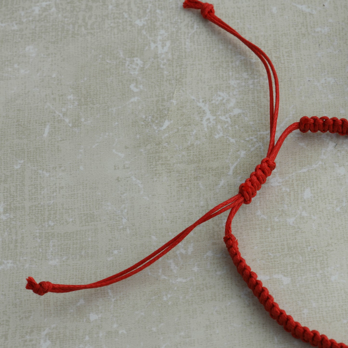 Red Thread Silver Infinity Anklet