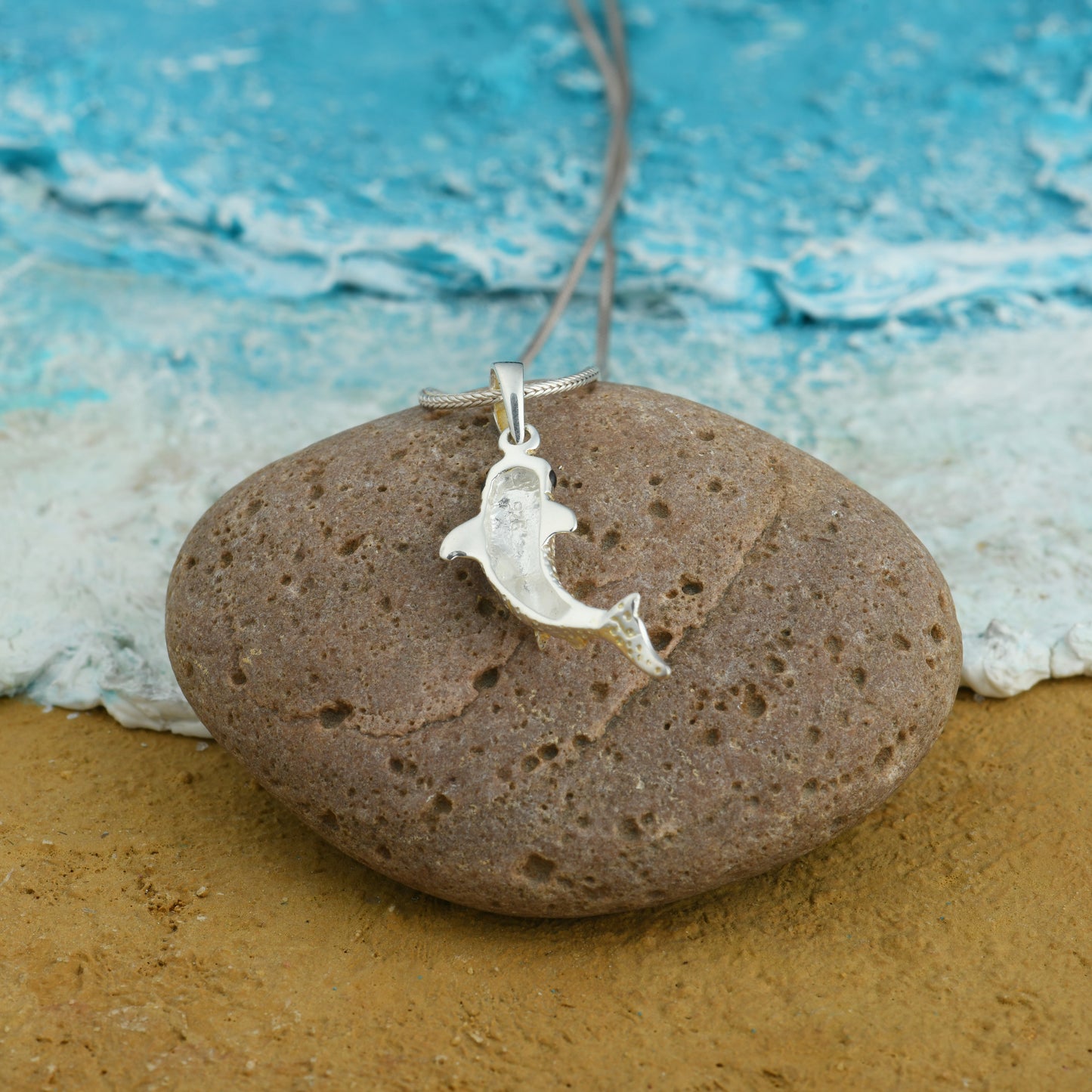The Dolphin MOP Pendant