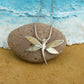 Dragon Fly MOP Silver Pendant