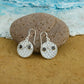 Little Owls MOP And Silver Earrings