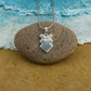 Cupid Arrow Turquoise Silver Pendant