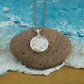 Deep Sea MOP Silver Pendant