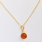 Sacral Chakra Charm Necklace