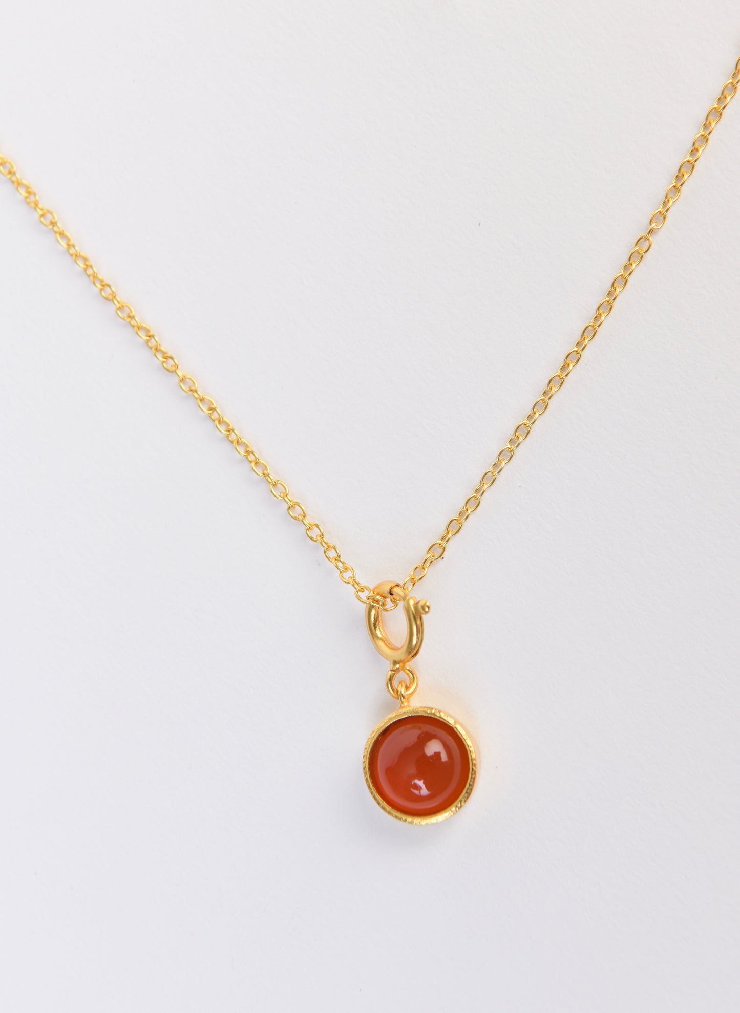 Sacral Chakra Charm Necklace