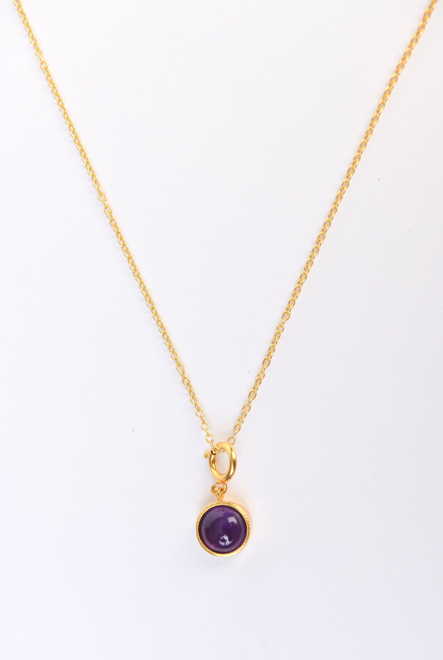 Crown Chakra Charm Necklace