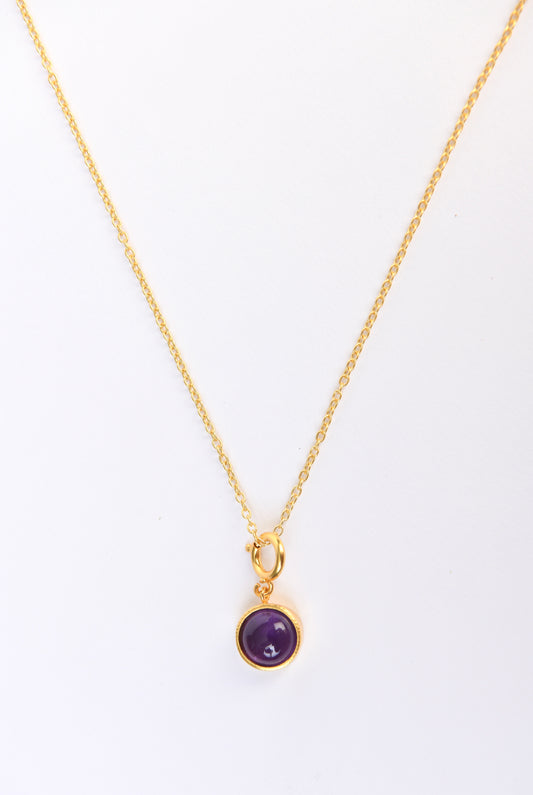 Crown Chakra Charm Necklace