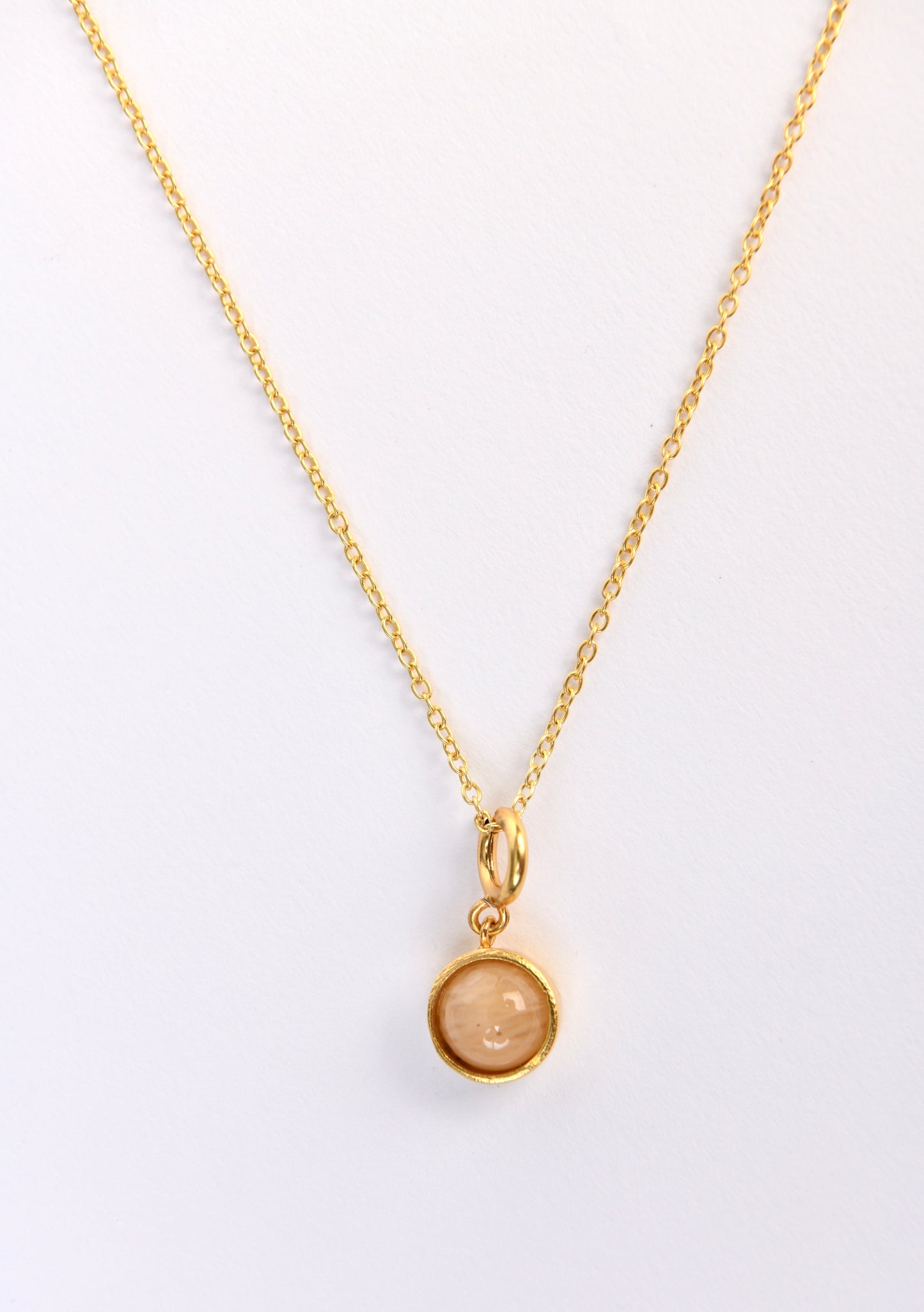 Manipura Chakra Charm Necklace