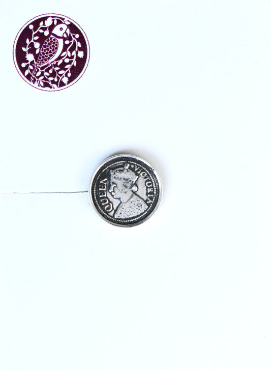 Asharafi Silver Nose Pin