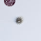 Flower Bloom Silver Nose Pin