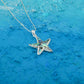 Starfish MOP Silver Pendant