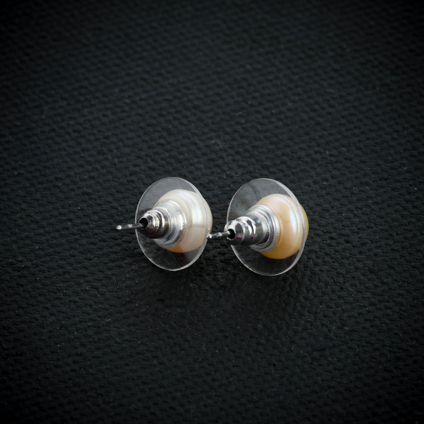 Peachy Pearl Studs