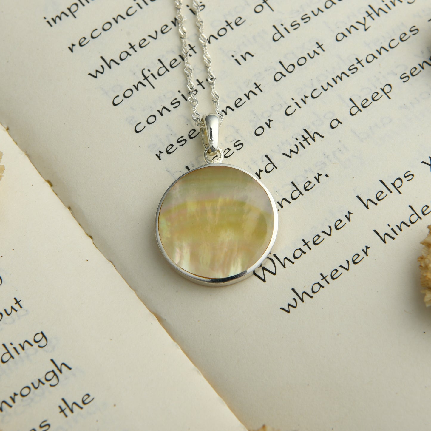 Quirky Baby Owl Silver Pendant