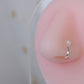 Silver Little Star Clip On Nose Pin