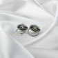Sunflower Zircon Silver Toe Rings