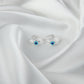 Evil Eye Silver Toe Rings