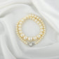 Graduated Swarovski Pearls Necklace