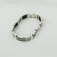 Silver Men Lattice Bracelet